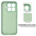 Xiaomi 17T Liquid Silicone Case with Hand Strap - Green