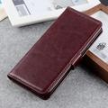 Xiaomi 17T Pro Wallet Case with Stand - Brown