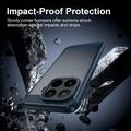 Xiaomi 17T Pro Brushed TPU Case - Carbon Fiber - Blue
