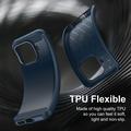 Xiaomi 17T Pro Brushed TPU Case - Carbon Fiber - Blue