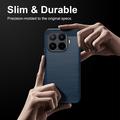 Xiaomi 17T Pro Brushed TPU Case - Carbon Fiber - Blue