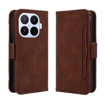 Xiaomi 17T Pro Cardholder Wallet Case - Brown
