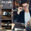 Xiaomi 17T Pro Caseme 013 Series Wallet Case - Black