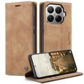 Xiaomi 17T Pro Caseme 013 Series Wallet Case - Brown