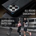 Xiaomi 17T Pro Caseme 033 Calf Texture Wallet Case with RFID Blocking - Black