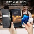 Xiaomi 17T Pro Caseme 033 Calf Texture Wallet Case with RFID Blocking - Black