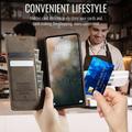 Xiaomi 17T Pro Caseme 033 Calf Texture Wallet Case with RFID Blocking - Coffee