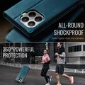 Xiaomi 17T Pro Caseme 033 Calf Texture Wallet Case with RFID Blocking - Green