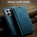 Xiaomi 17T Pro Caseme 033 Calf Texture Wallet Case with RFID Blocking - Green