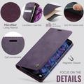Xiaomi 17T Pro Caseme 033 Calf Texture Wallet Case with RFID Blocking - Purple