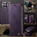 Xiaomi 17T Pro Caseme 033 Calf Texture Wallet Case with RFID Blocking - Purple
