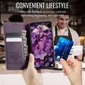 Xiaomi 17T Pro Caseme 033 Calf Texture Wallet Case with RFID Blocking - Purple
