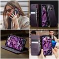 Xiaomi 17T Pro Caseme 033 Calf Texture Wallet Case with RFID Blocking - Purple
