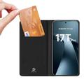 Xiaomi 17T Pro Dux Ducis Skin Pro Flip Case - Black