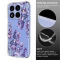 Xiaomi 17T Pro Floral Pattern TPU Case - Wisteria