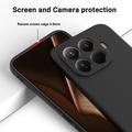 Xiaomi 17T Pro Liquid Silicone Case with Hand Strap - Black