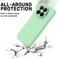 Xiaomi 17T Pro Liquid Silicone Case with Hand Strap - Green