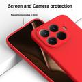 Xiaomi 17T Pro Liquid Silicone Case with Hand Strap - Red