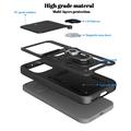 Xiaomi 17T Pro Rotary Ring Hybrid Case with Camera Shield - Black