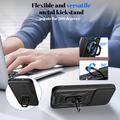 Xiaomi 17T Pro Rotary Ring Hybrid Case with Camera Shield - Black