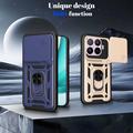 Xiaomi 17T Pro Rotary Ring Hybrid Case with Camera Shield - Black