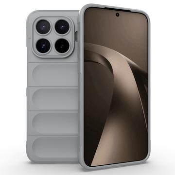 Xiaomi 17T Pro Rugged TPU Case - Light Grey