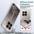 Xiaomi 17T Pro Scratch-Resistant Hybrid Case - Transparent