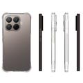 Xiaomi 17T Pro Shockproof Silicone Case - Transparent