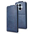 Xiaomi 17T Pro Vertical Flip Case with Stand - Dark Blue