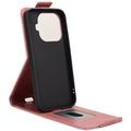Xiaomi 17T Pro Vertical Flip Case with Stand - Rose Gold