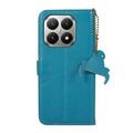Xiaomi 17T Pro Wallet Leather Case with RFID - Blue