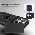 Xiaomi 17T Rotary Ring Hybrid Case with Camera Shield - Black
