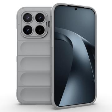Xiaomi 17T Rugged TPU Case - Light Grey