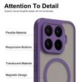 Xiaomi 17T UltraGuard Matte MagSafe Case - Dark Purple