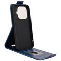 Xiaomi 17T Vertical Flip Case with Stand - Dark Blue