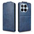 Xiaomi 17T Vertical Flip Case with Stand - Dark Blue