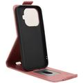 Xiaomi 17T Vertical Flip Case with Stand - Rose Gold