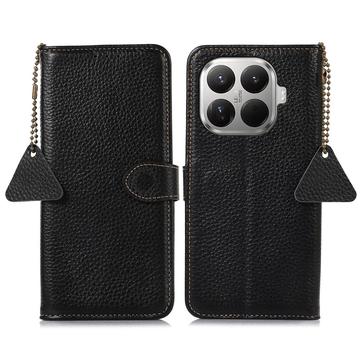 Xiaomi 17T Wallet Leather Case with RFID - Black