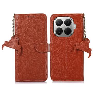 Xiaomi 17T Wallet Leather Case with RFID - Brown