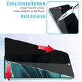Xiaomi 18 Fold Privacy Full Cover Tempered Glass Screen Protector - Black Edge