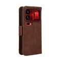 Xiaomi 18 Pro Cardholder Wallet Case - Brown