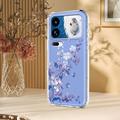 Xiaomi 18 Pro Floral Pattern TPU Case - Purple