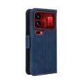 Xiaomi 18 Pro Max Cardholder Wallet Case - Blue