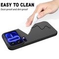 Xiaomi 18 Pro Max Liquid Silicone Case with Hand Strap - Black
