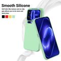 Xiaomi 18 Pro Max Liquid Silicone Case with Hand Strap - Green