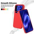 Xiaomi 18 Pro Max Liquid Silicone Case with Hand Strap - Red