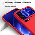 Xiaomi 18 Pro Max Liquid Silicone Case with Hand Strap - Red