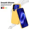 Xiaomi 18 Pro Max Liquid Silicone Case with Hand Strap - Yellow