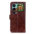 Xiaomi 18 Pro Wallet Case with Stand - Brown