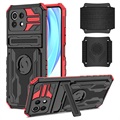 Xiaomi Mi 11 Lite 5G Hybrid Case with Wristband - Red / Black